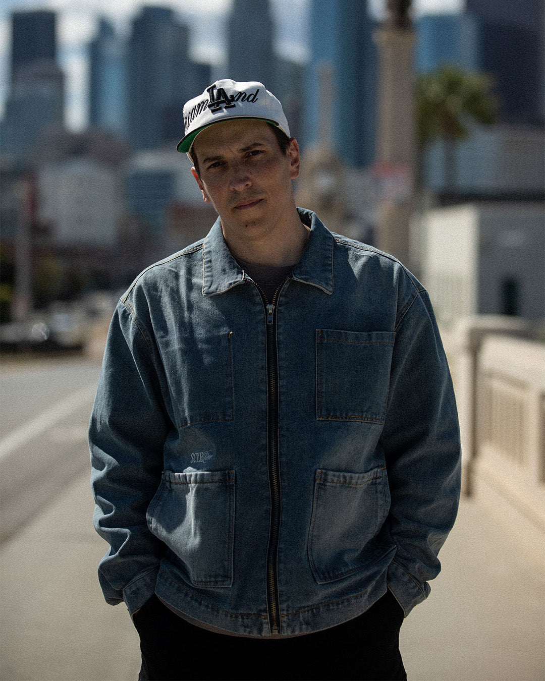 Daydreamer Denim Zip Jacket