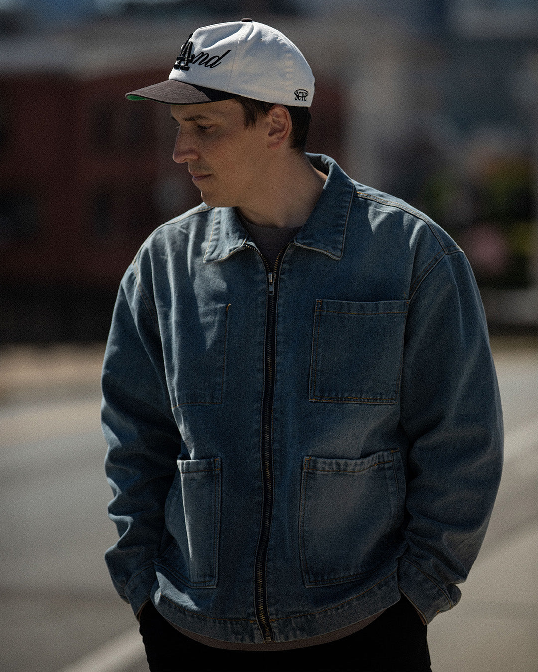 Daydreamer Denim Zip Jacket