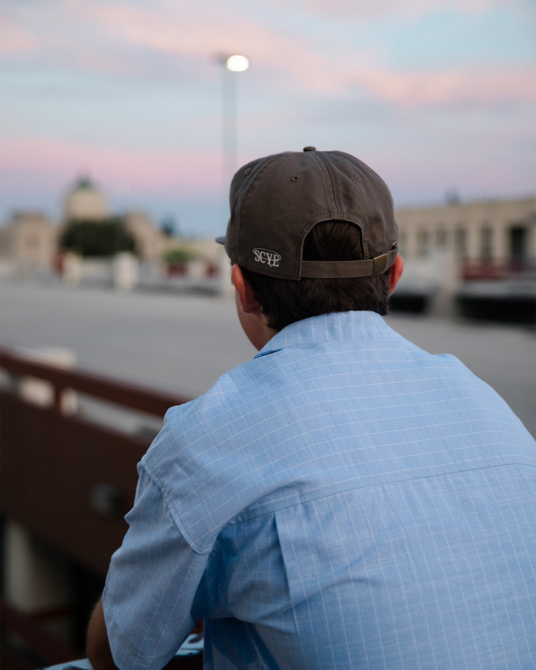 SCYE Golf Club Hat BROWN