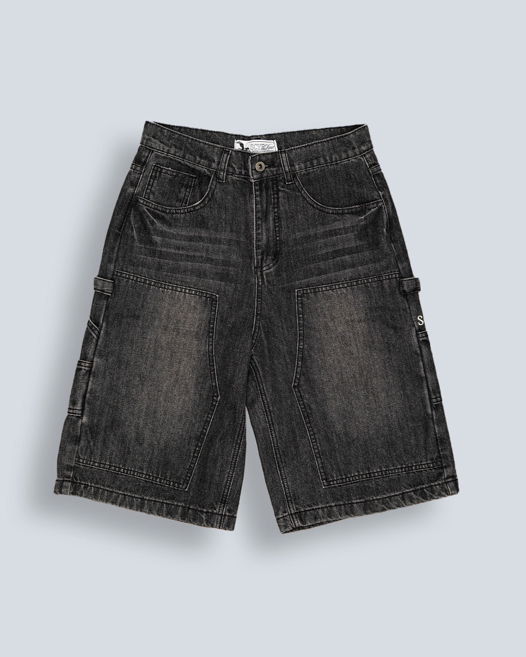 Black SCYE Denim Shorts