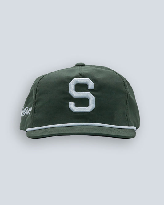 SCYE Golf Club "S" Hat OLIVE