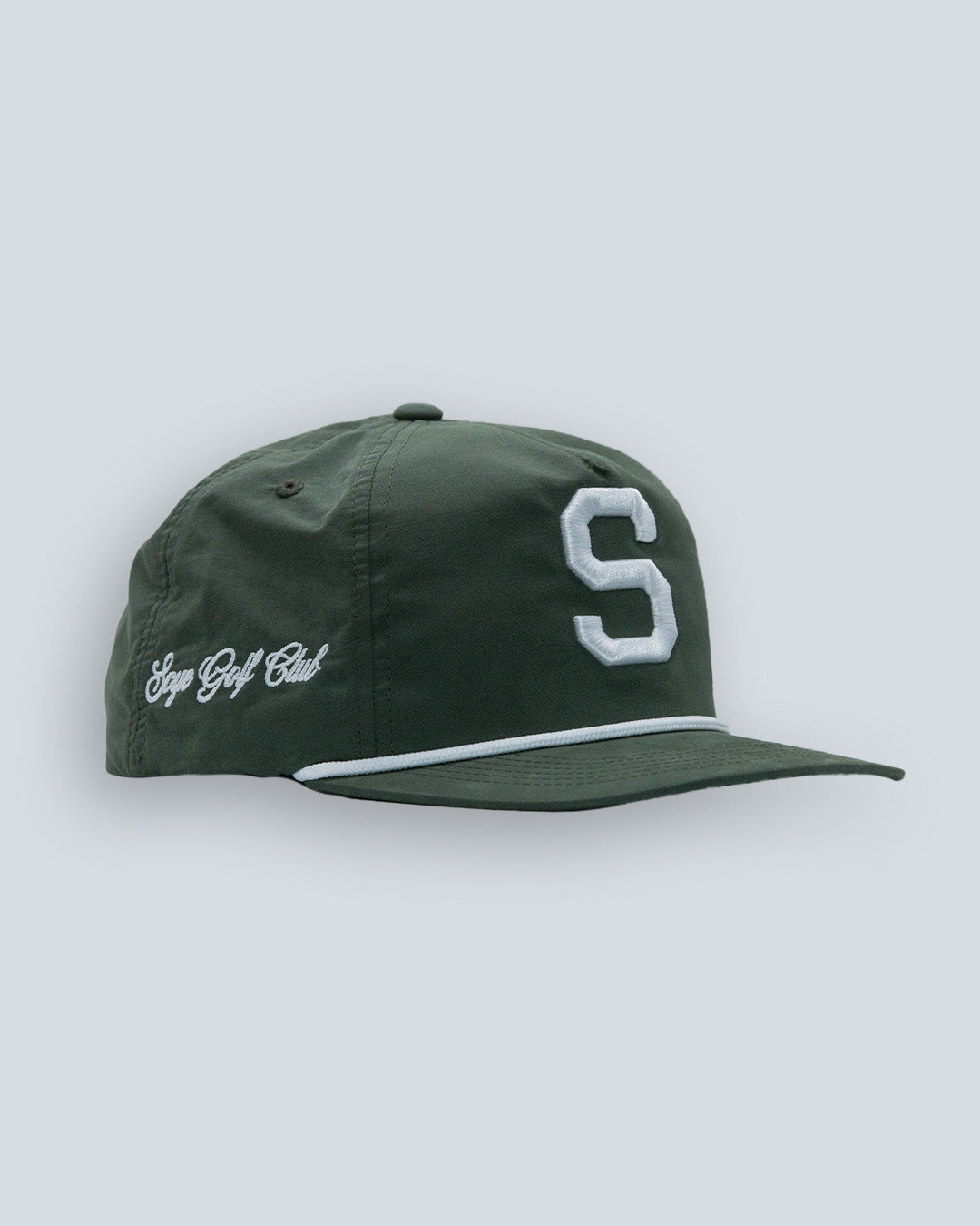 SCYE Golf Club "S" Hat OLIVE