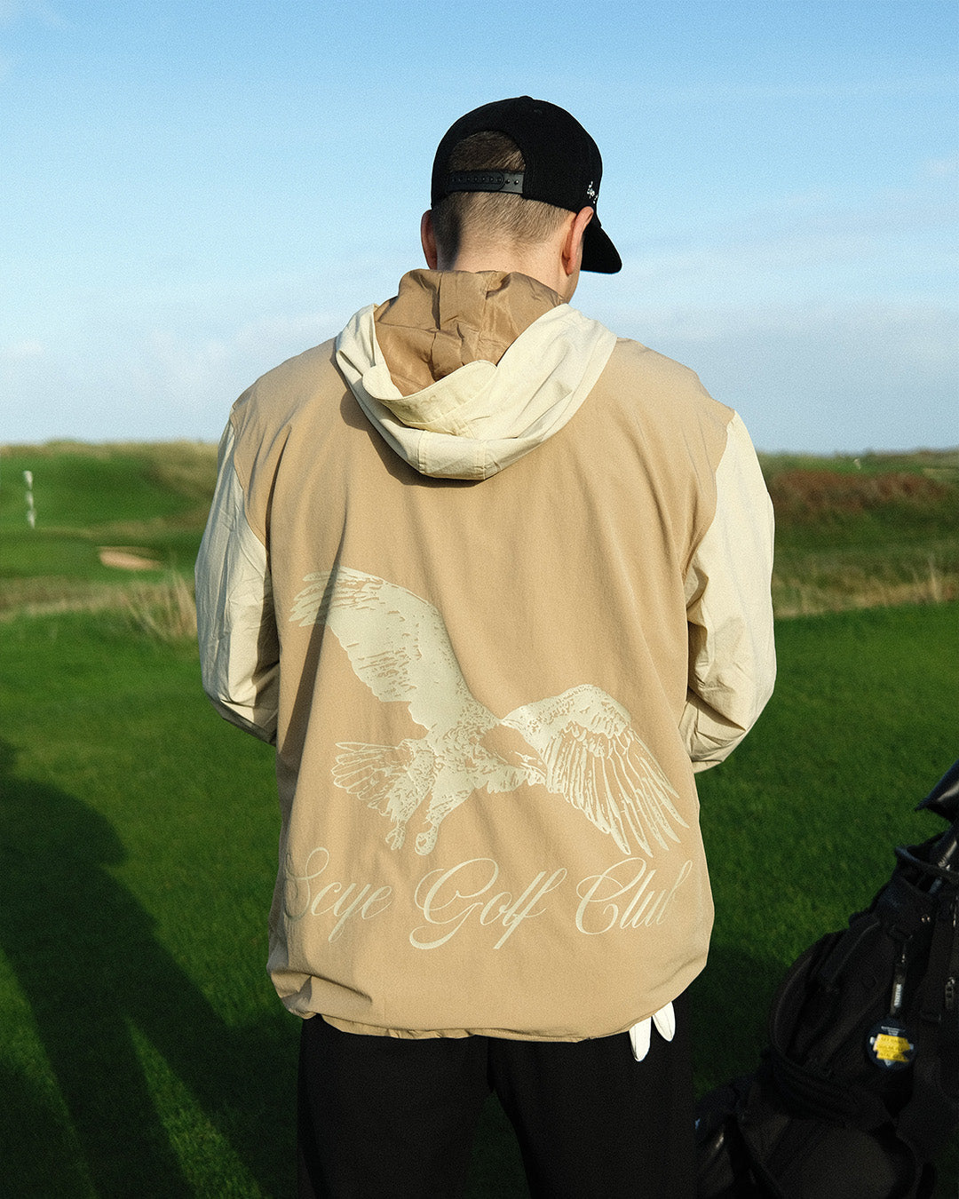SCYE GOLF CLUB Jacket - Caramel & Cream