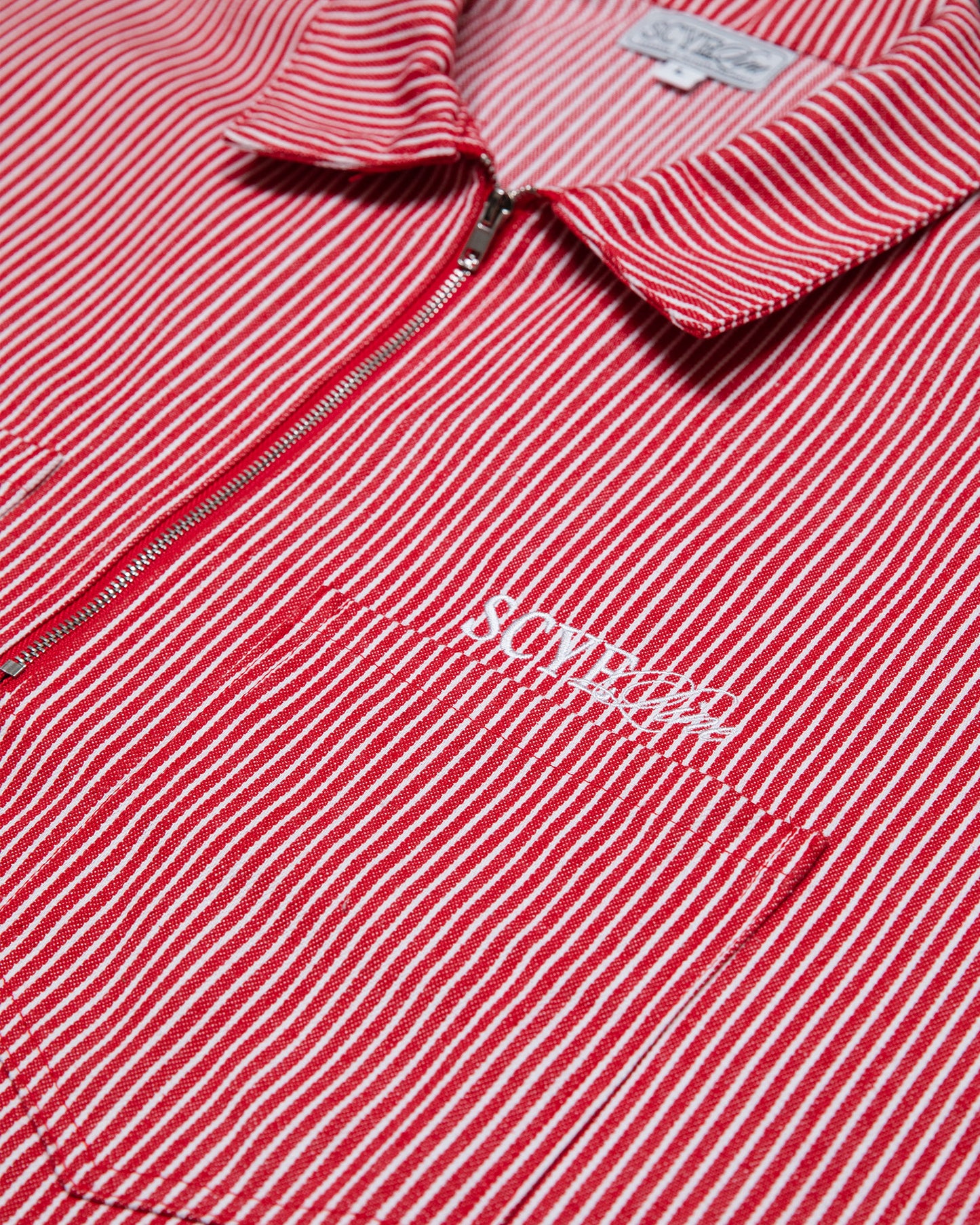 1/2 Zip Workman Shirt RED