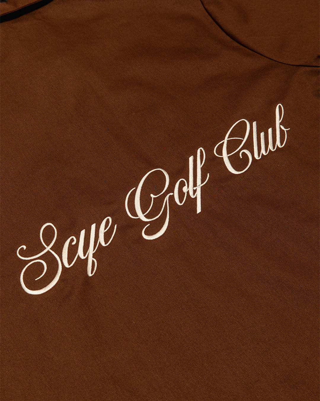 1/2 Zip Workman Shirt BROWN