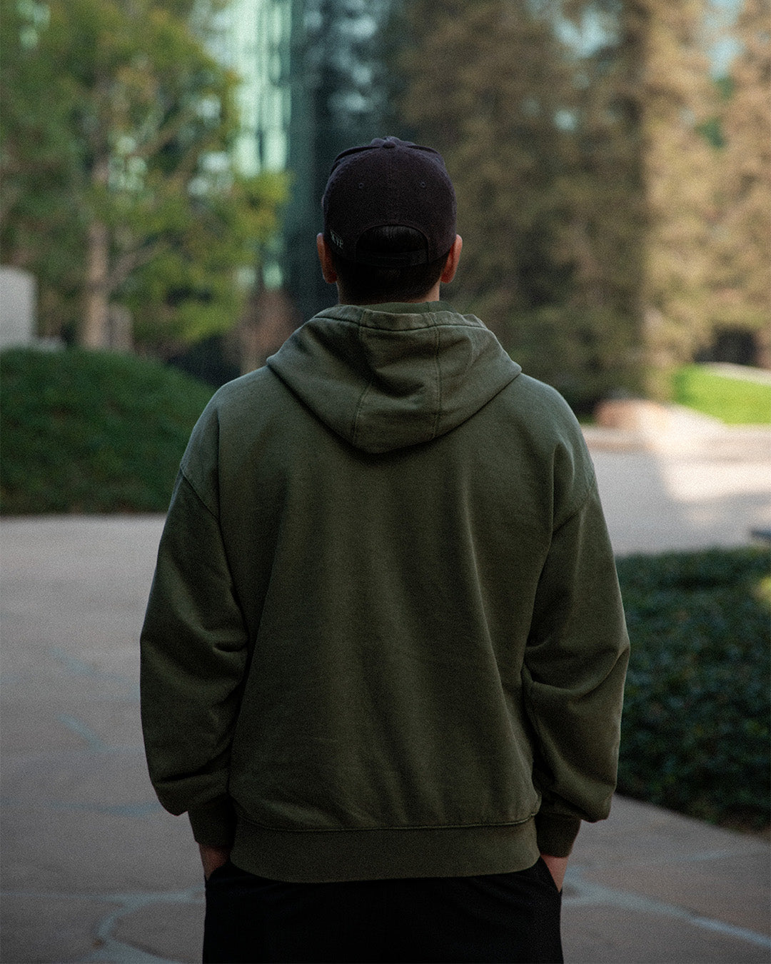 Washed Olive Zip Through - SCYE Line