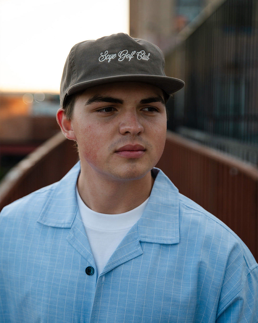 SCYE Golf Club Hat BROWN
