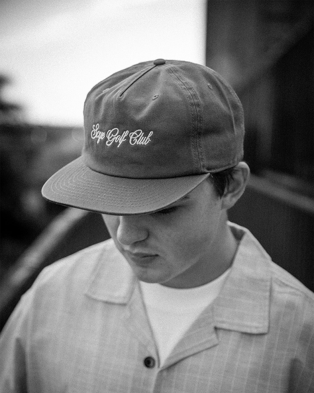 SCYE Golf Club Hat OFF WHITE