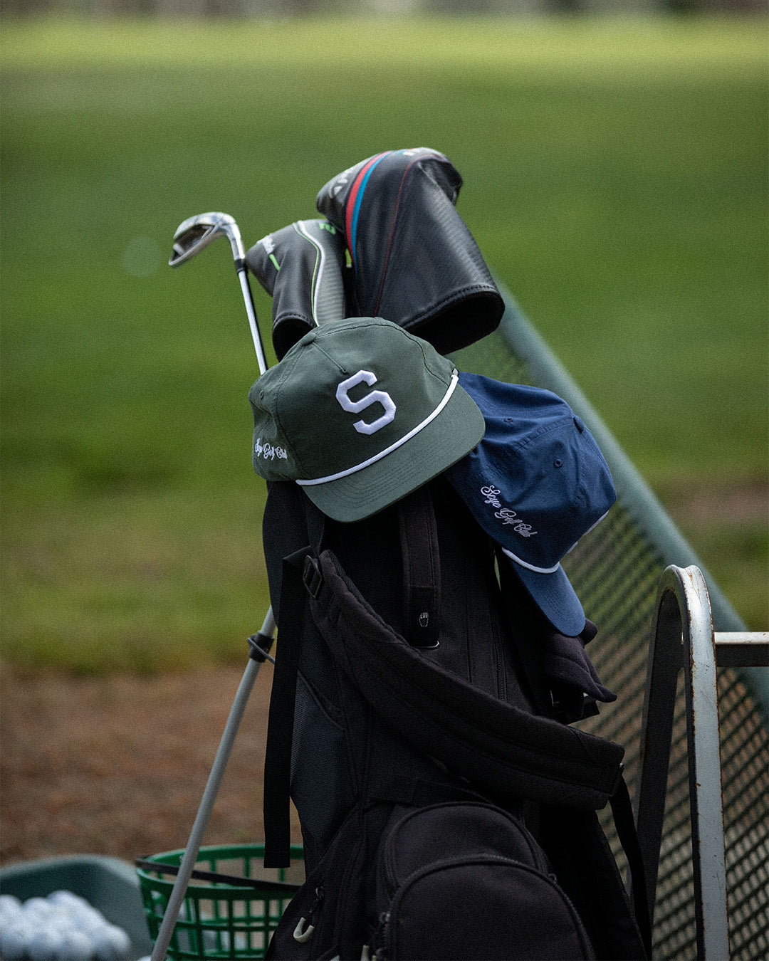 SCYE Golf Club "S" Hat NAVY